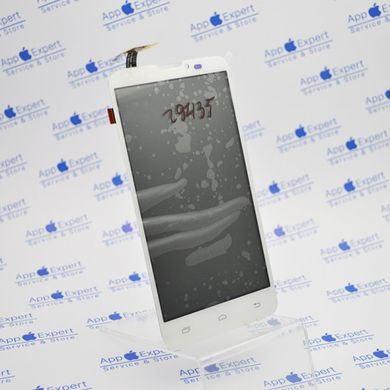 Дисплей (LCD) для телефону Prestigio 5300 з тачскріном White Original