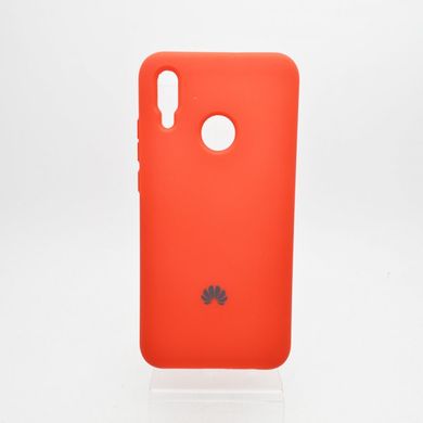 Чехол матовый Silicon Case Full Protective для Huawei P Smart 2019 (Red)
