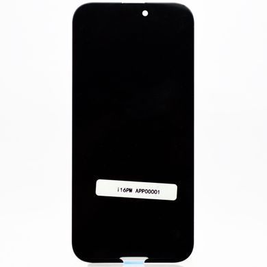 Дисплей (екран) LCD Apple iPhone 16 Pro Max c touchscreen Black Refurbished