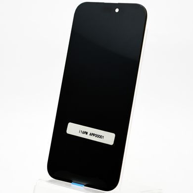 Дисплей (екран) LCD Apple iPhone 16 Pro Max c touchscreen Black Refurbished