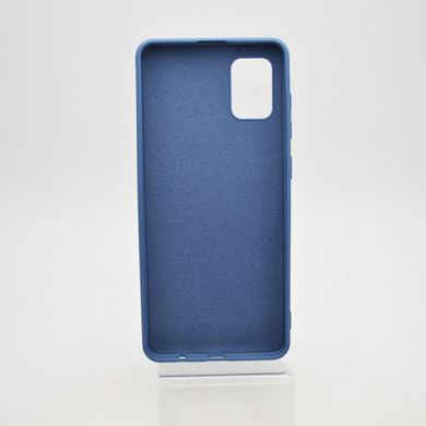 Чехол накладка Full Silicon Cover для Samsung A315 Galaxy A31 (2020) Blue