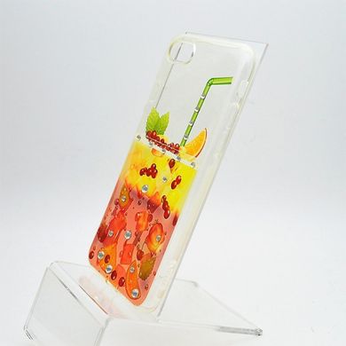 Чехол силикон QU special design "FLORID" для iPhone 7/8 (002)