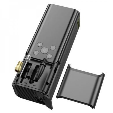Автомобільний насос (автокомпресор) Hoco ZP7 5000 mAh Black