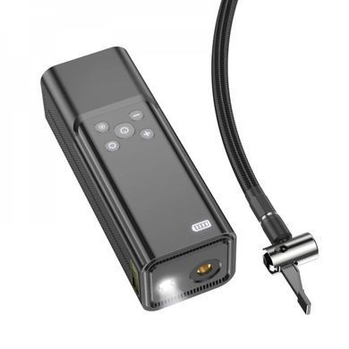 Автомобільний насос (автокомпресор) Hoco ZP7 5000 mAh Black