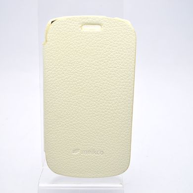 Шкіряний чохол книжка Melkco Book leather case for Samsung S7562 Galaxy S DuoS, White [SS7562LCFB2WELC]