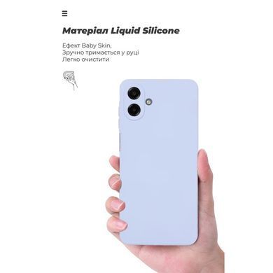 Чохол накладка ArmorStandart ICON для Samsung A07 4G Camera cover Lavender