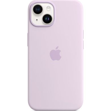 Чехол накладка для iPhone 14 Plus (6.7) Silicone Case with MagSafe Lilac Purple