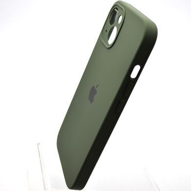 Чехол накладка Silicon Case Full camera для iPhone 13 Cyprus Green