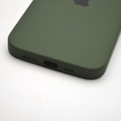 Чехол накладка Silicon Case Full camera для iPhone 13 Cyprus Green