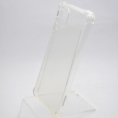 Силиконовый прозрачный чехол накладка TPU WXD Getman для Samsung A12/M12 Galaxy A125/M125 Transparent/Прозрачный
