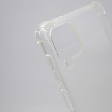 Силіконовий прозорий чохол накладка TPU WXD Getman для Samsung A12/M12 Galaxy A125/M125 Transparent/Прозорий