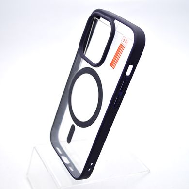 Чохол накладка з MagSafe Clear Case Magnetic для Apple iPhone 14 Pro Dark Purple