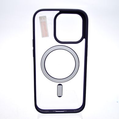Чехол накладка с MagSafe Clear Case Magnetic для Apple iPhone 14 Pro Dark Purple