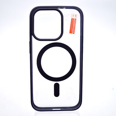 Чехол накладка с MagSafe Clear Case Magnetic для Apple iPhone 14 Pro Dark Purple
