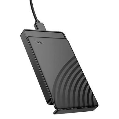 Корпус кишеня Hoco HB46 USB3.0 для зовнішніх дисків HDD/SSD 2.5" SATA Black