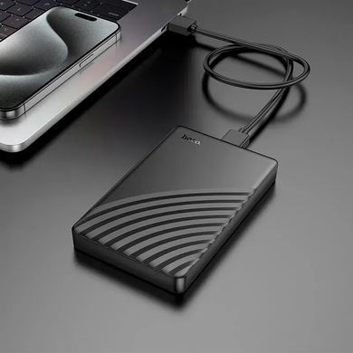 Корпус кишеня Hoco HB46 USB3.0 для зовнішніх дисків HDD/SSD 2.5" SATA Black