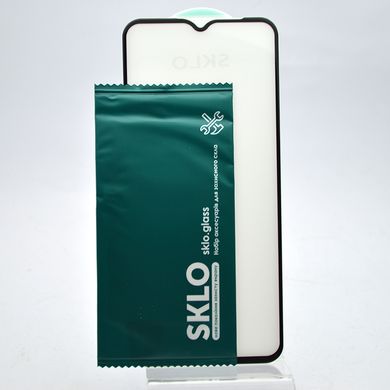 Защитное стекло SKLO 3D для Tecno Spark 9 Pro Black/Черная рамка