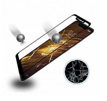 Защитное стекло Full Glue 2.5D для Xiaomi Pocophone F1 (0.25mm) Black