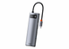 USB HUB Baseus Metal Gleam Series 7in1 Docking Station Gray WKWG02013