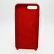Чехол накладка Silicon Case for iPhone 7 Plus/8 Plus Granat Copy