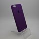 Чехол накладка Silicon Case для iPhone 5/5S/5SE Bright Violet Copy