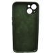 Чехол накладка Silicon Case Full camera для iPhone 13 Cyprus Green