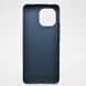 Чохол накладка Silicon Case Full cover для Xiaomi Mi 11 Navy blue/Темно-синій
