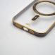 Чохол накладка з MagSafe Elegant Case для Apple iPhone 13 Blue (Black Circle)
