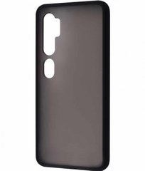 Чехол с полупрозрачной задней крышкой Matte Color Case TPU для Xiaomi Mi Note 10 Black
