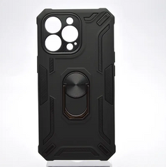 Чехол противоударный Armor Case Full Camera с кольцом для iPhone 13 Pro Max Черный