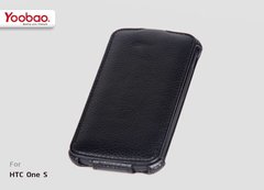 Чехол флип Yoobao Lively leather case HTC ONE S Black