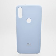 Чехол накладка Silicon Cover for Xiaomi Mi Play Light Blue Copy