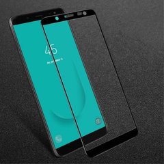 Защитное стекло Full Screen Full Glue 2.5D for Samsung J600 Galaxy J6 (2018) Black тех. пакет