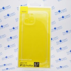 Чохол накладка Baseus Simple Series Case для iPhone 12 Pro Max Transparent