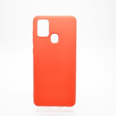 Чехол накладка Soft Touch TPU Case for Samsung A21s Red