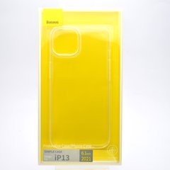 Чохол захисний силіконовий Baseus Simple Series Case для iPhone 13 Прозорий