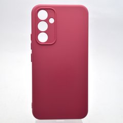 Чехол накладка Silicone case Full Camera Lakshmi для Samsung A54 5G Galaxy Marsala/Бордовый