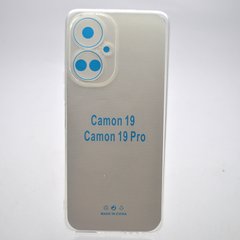 Чохол накладка TPU Epic Transparent для Tecno Camon 19/Camon 19 Pro Transparent/Прозорий