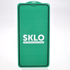 Защитное стекло SKLO 5D для iPhone Xs Max/iPhone 11 Pro Max Black (тех.пак.)
