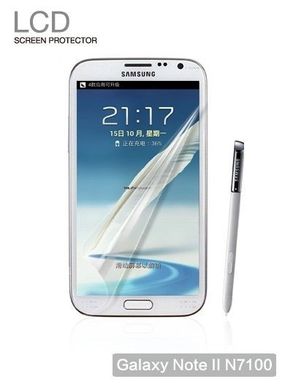Захисна плівка Yoobao screen protector Samsung N7100 Galaxy Note 2 (Clear)