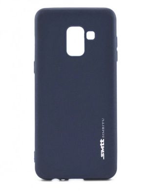 Чохол накладка SMTT Case for Samsung A730 Galaxy A8 Plus (2018) Blue