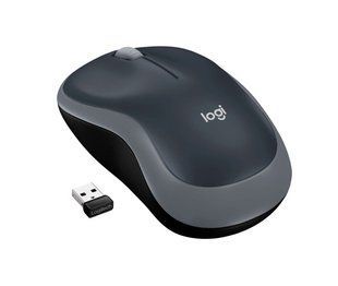 Мишка безпровідна LOGITECH Wireless Mouse M185 Grey
