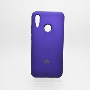 Чехол матовый Silicon Case Full Protective для Huawei P Smart 2019 (Violet)
