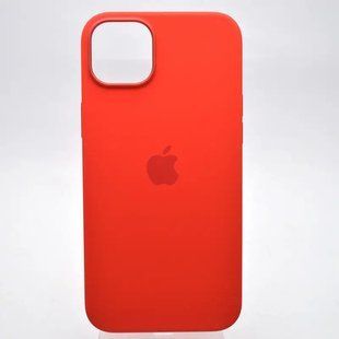 Чехол накладка для iPhone 14 Plus (6.7) Silicone Case with MagSafe (PRODUCT) RED