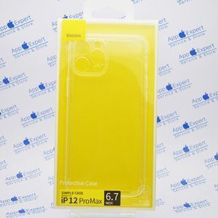 Чохол накладка Baseus Simple Series Case для iPhone 12 Pro Max Transparent