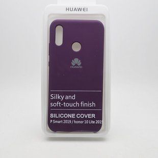 Чохол накладка Silicon Cover for Huawei P Smart 2019/Honor 10 Lite Violet Copy