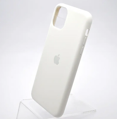Чохол Silicone Case Full Cover для iPhone 11 Pro Max Білий