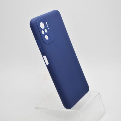Чехол накладка SMTT Case для Xiaomi Redmi Note 10 Blue