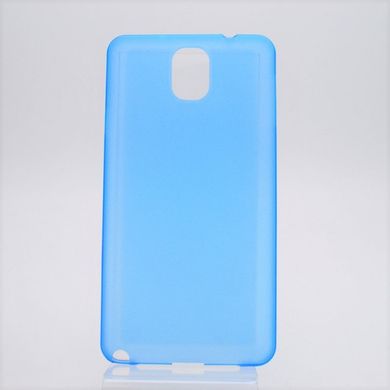 Ультратонкий силіконовий чохол Ultra Thin 0.3см Samsung N9000 Galaxy Note 3 Blue