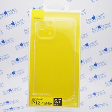 Чохол накладка Baseus Simple Series Case для iPhone 12 Pro Max Transparent